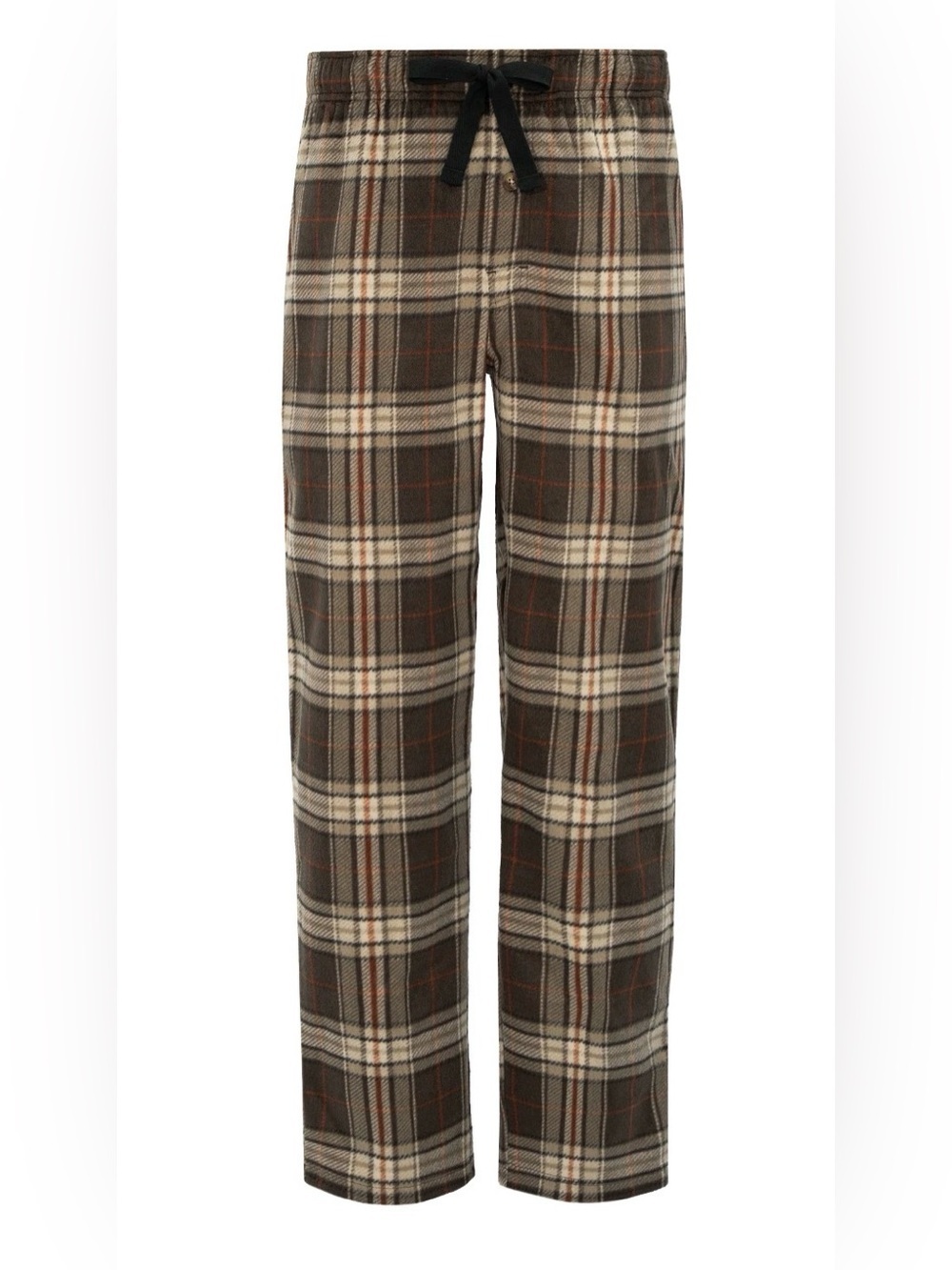 2PK Mens Pajama Pants Bundle Size M Hanes Cotton Joggers Fruit of Loom Fleece - Picture 2 of 12